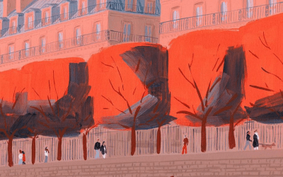 Paesaggi naturali e urbani nelle opere in acrilico di Yukiko Noritake